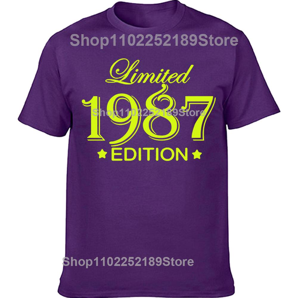 Novelty Awesome 1987 38 Years Old T Shirts Tee Tops Round Neck Short-Sleeve Fashion Tshirt Clothing Casual Basic T-shirts 4XL
Novelty Awesome 1987 38 Years Old T Shirts Tee Tops Round Neck Short-Sleeve Fashion Tshirt Clothing Casual Basic T-shirts 4XL
