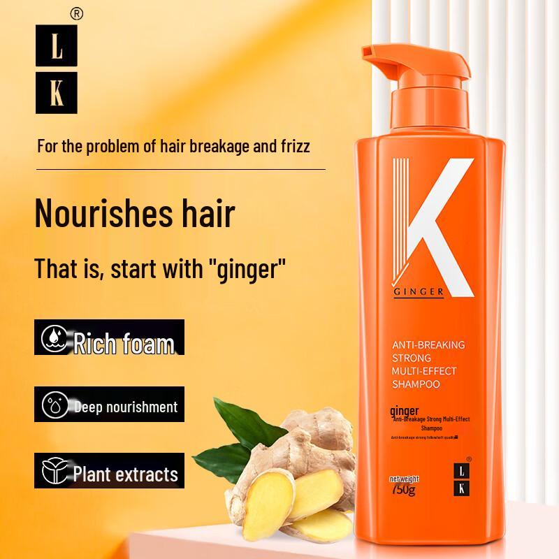 LK Ginger Strengthening & Anti-Breakage Shampoo
LK Ginger Strengthening & Anti-Breakage Shampoo