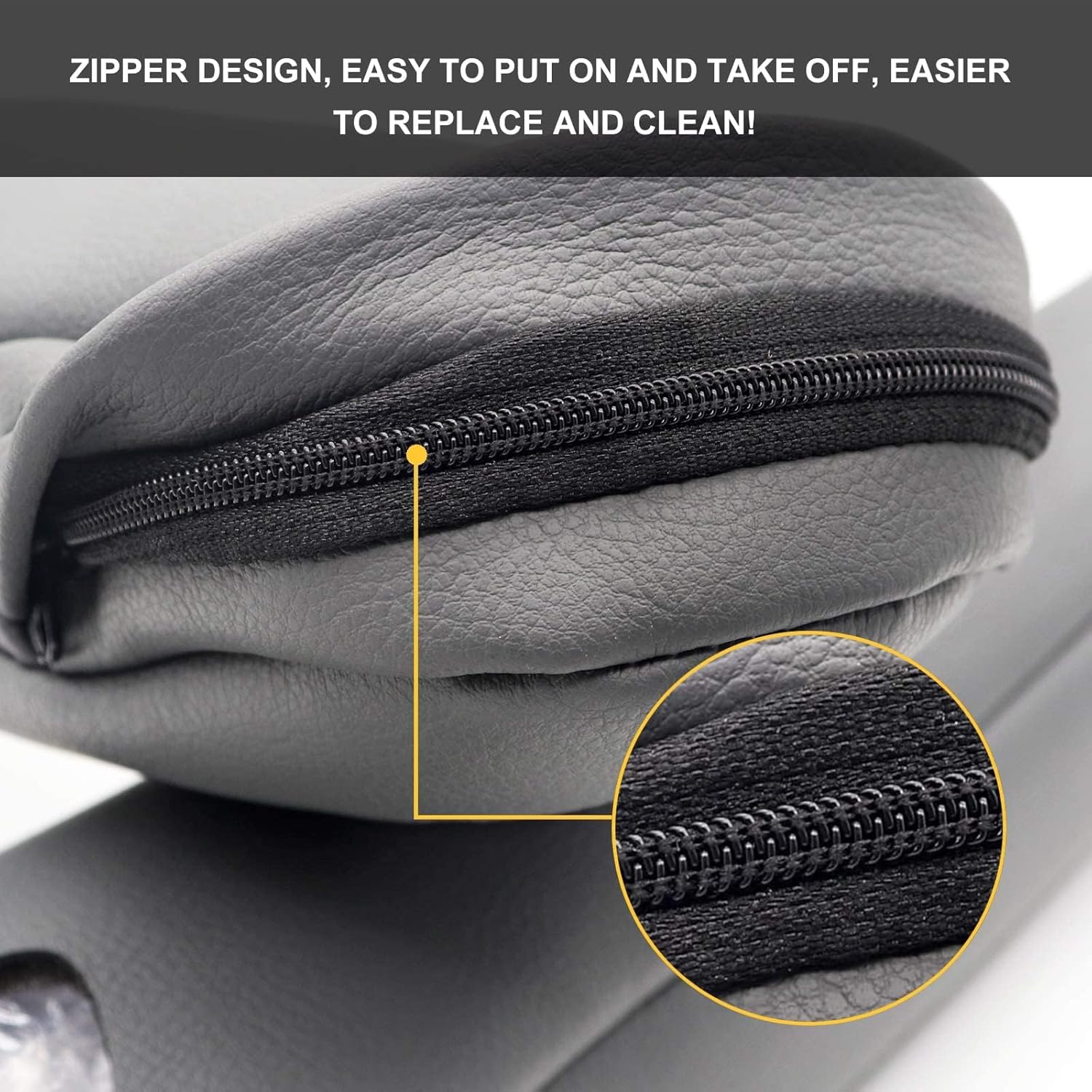 GXARTS Dark Gray Leather Seat Armrest Arm Rest Cover Upholstery Compatible with Honda CRV CR-V 4-Door 2007 2008 2009 with Zipper Easy to Install and
GXARTS Dark Gray Leather Seat Armrest Arm Rest Cover Upholstery Compatible with Honda CRV CR-V 4-Door 2007 2008 2009 with Zipper Easy to Install and