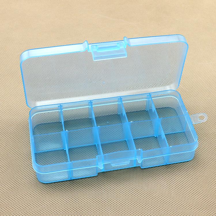 10-Grid Detachable Multi-color Plastic Storage Box for Fishing Gear, Jewelry, Beading, and Electronic Components 12.9*6.3*2.2 cm синий
10-Grid Detachable Multi-color Plastic Storage Box for Fishing Gear, Jewelry, Beading, and Electronic Components 12.9*6.3*2.2 cm синий