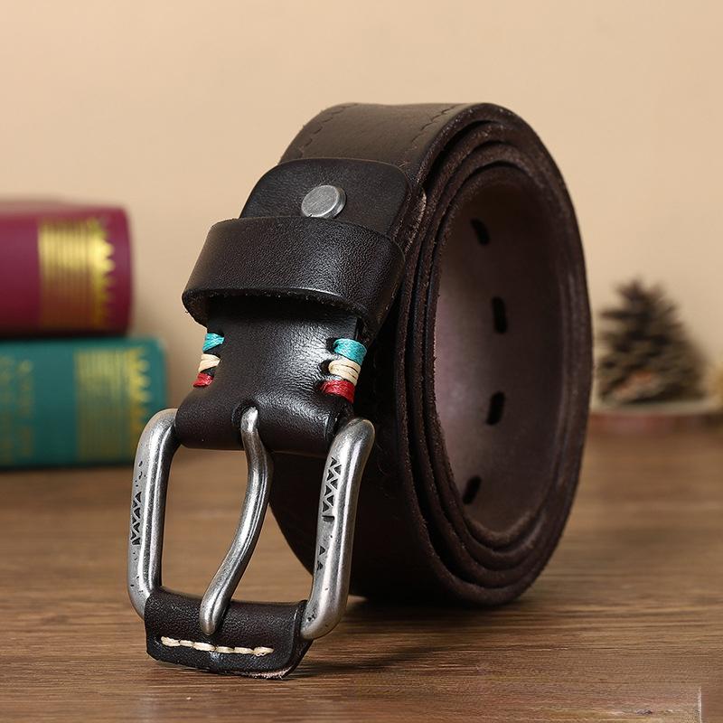 Belt Men s Retro Fashion Trends Personalized Carved Pin Buckle Genuine Cattlehide Leather Surface Youth Casual All-Matching Pants Belt 100cm
Belt Men s Retro Fashion Trends Personalized Carved Pin Buckle Genuine Cattlehide Leather Surface Youth Casual All-Matching Pants Belt 100cm