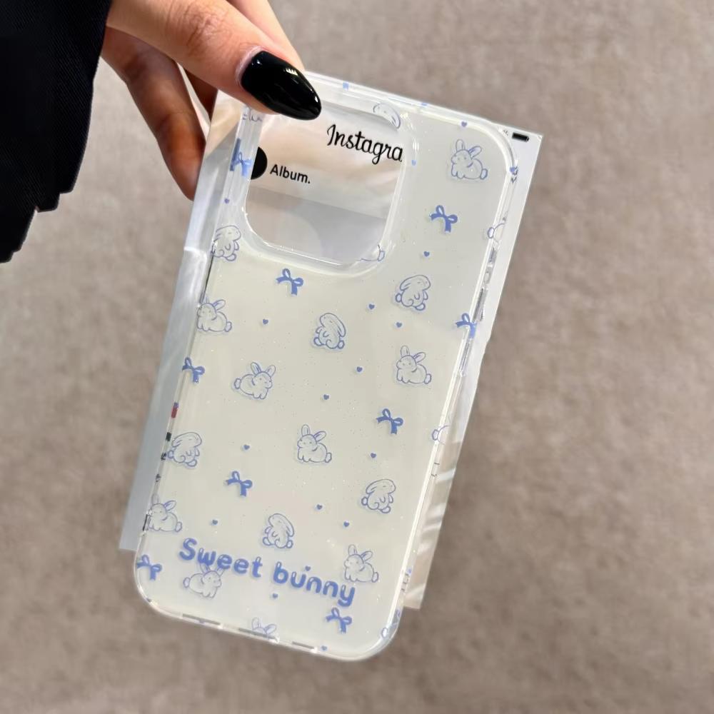 Kawaii Cartoon Lines Bunny Bowknot Love Phone Case For iPhone 16 ProMax 15 14 Plus 13 12 11 Pro Shockproof Silicone Back Cover iPhone 16 Pro
Kawaii Cartoon Lines Bunny Bowknot Love Phone Case For iPhone 16 ProMax 15 14 Plus 13 12 11 Pro Shockproof Silicone Back Cover iPhone 16 Pro