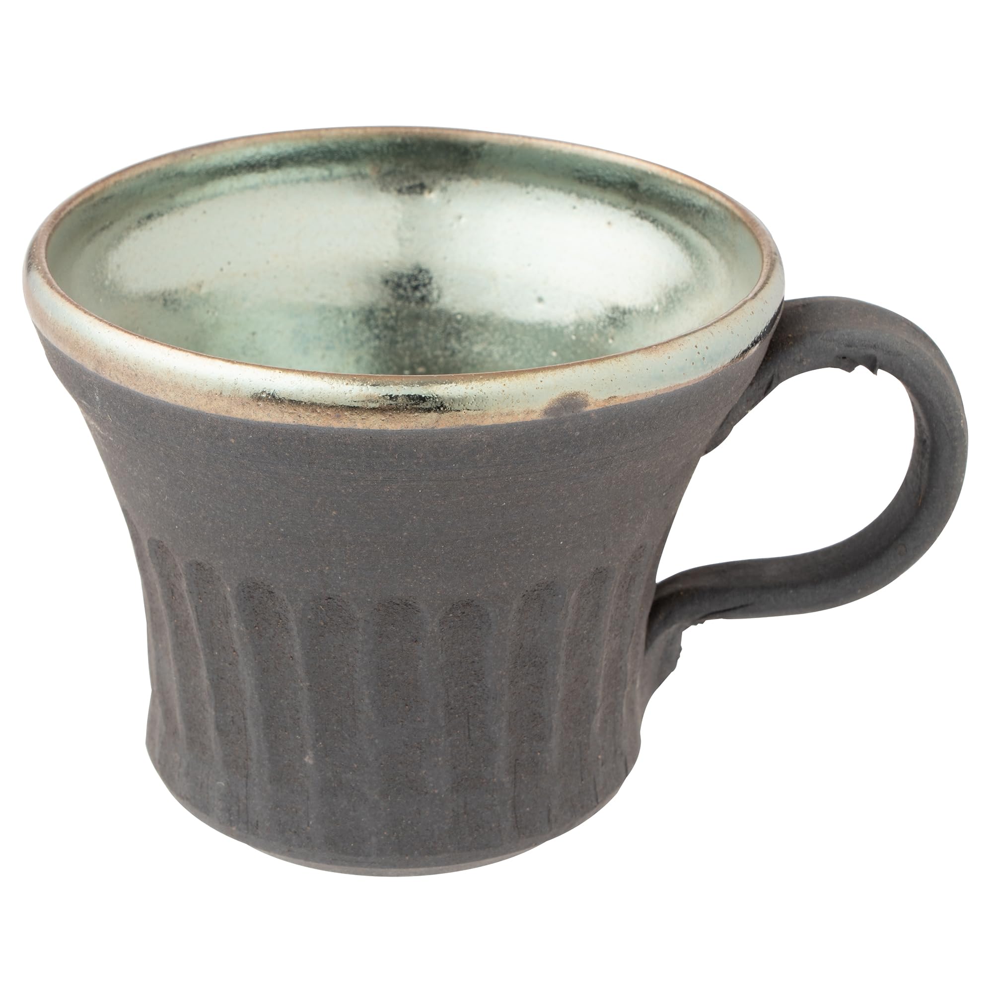 Marui Seito Shigaraki Ware Hechimon Mug, Small, Approx. 250ml Capacity, Water Mirror, Black, 3-4455
Marui Seito Shigaraki Ware Hechimon Mug, Small, Approx. 250ml Capacity, Water Mirror, Black, 3-4455