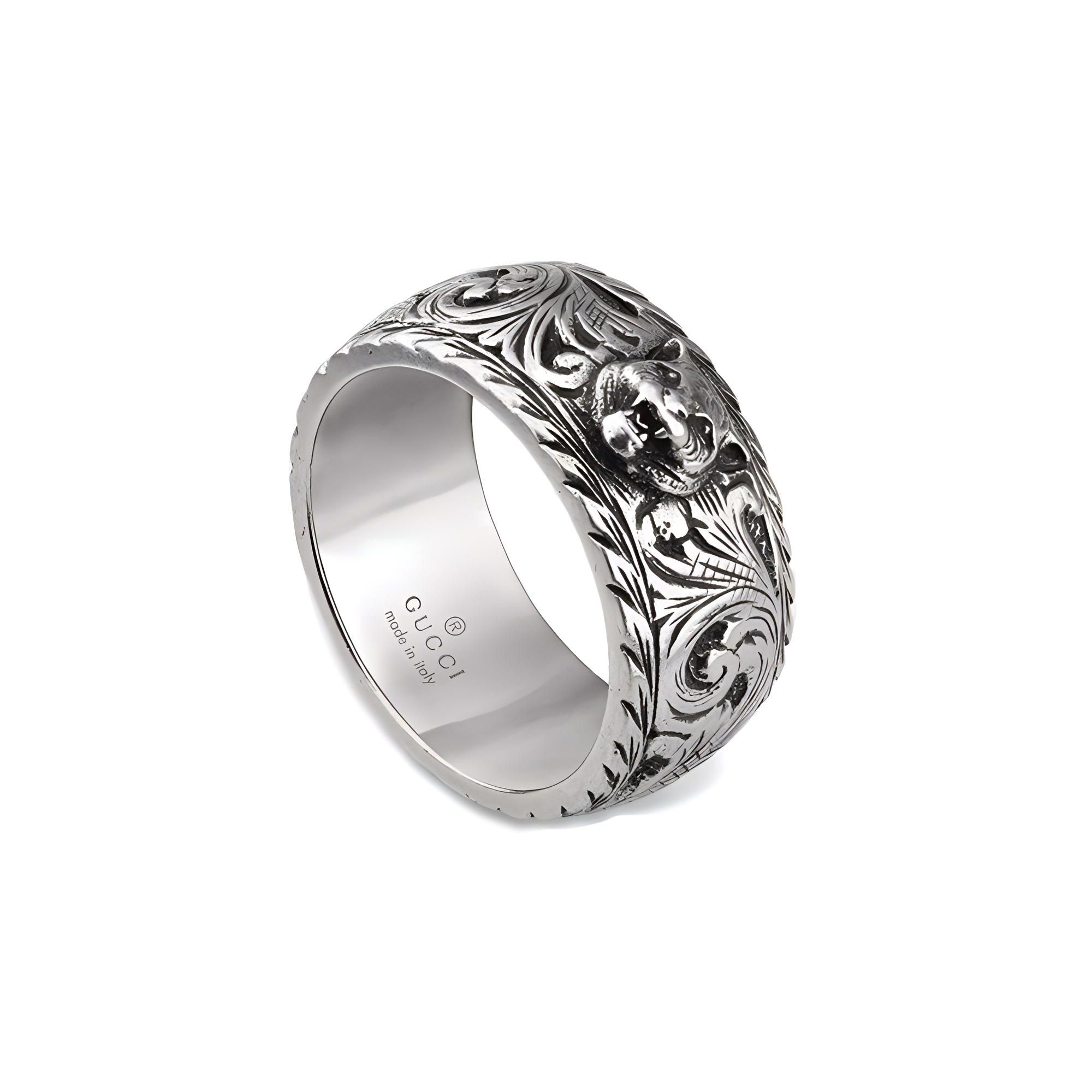 Gucci Fashion Jewelry Vintage Style 925 Silver Ring Women rings YBC433571001 12
Gucci Fashion Jewelry Vintage Style 925 Silver Ring Women rings YBC433571001 12