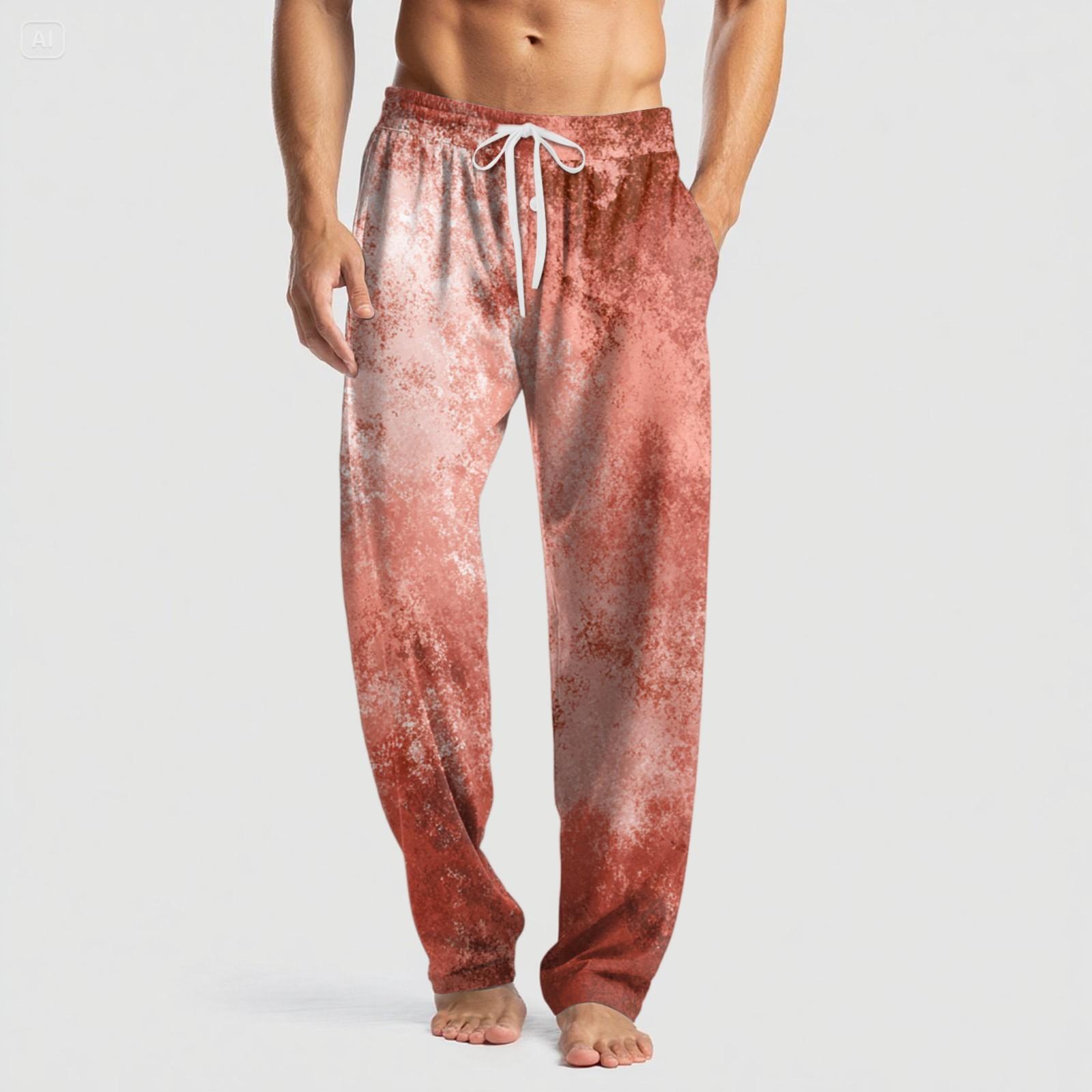 Мужские вязаные повседневные брюки с карманом и принтом на Хэллоуин, пижамные брюки XL красный
Мужские вязаные повседневные брюки с карманом и принтом на Хэллоуин, пижамные брюки XL красный