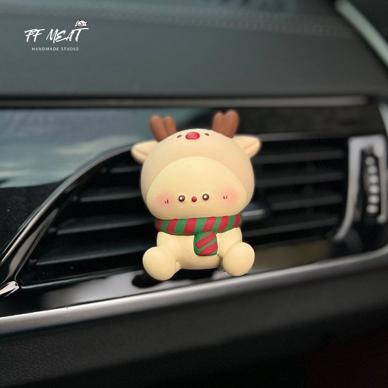 Car Aromatherapy Christmas Bear Cute Snowman Elk Gingerbread Man Air Outlet Decoration Fragrant Stone Fragrance Anniversary Gift Elk Bear(Complimentary Bottle of Essential Oil)
Car Aromatherapy Christmas Bear Cute Snowman Elk Gingerbread Man Air Outlet Decoration Fragrant Stone Fragrance Anniversary Gift Elk Bear(Complimentary Bottle of Essential Oil)