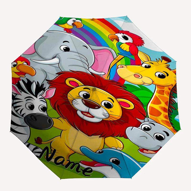 1pc animals rainbow custom umbrella Automatic Open/Close, 8-Rib Durable Frame Customizable Name/Text, Portable & Stylish for , 1040L
1pc animals rainbow custom umbrella Automatic Open/Close, 8-Rib Durable Frame Customizable Name/Text, Portable & Stylish for , 1040L