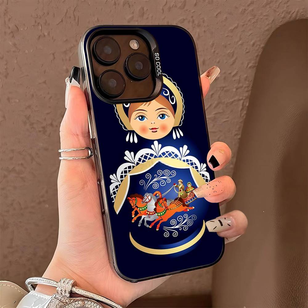Russian Dolls Matryoshka Cute Phone Case For IPhone 17 16 15 14 13 Pro Max Plus Matte Color Back Cover iPhone 11 pro
Russian Dolls Matryoshka Cute Phone Case For IPhone 17 16 15 14 13 Pro Max Plus Matte Color Back Cover iPhone 11 pro