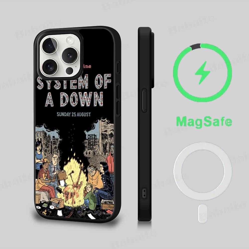 Classic Band S-System O-Of A D-Down For Magsafe Magnetic Phone Case Wireless PC+TPU For IPhone 11 12 13 14 15 16 17 iPhone 11
Classic Band S-System O-Of A D-Down For Magsafe Magnetic Phone Case Wireless PC+TPU For IPhone 11 12 13 14 15 16 17 iPhone 11