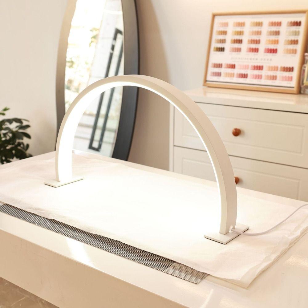Switch Control Nail Lamp for Desk White Light Beauty Fill Light New Half Moon Lamp Manicure Shop
Switch Control Nail Lamp for Desk White Light Beauty Fill Light New Half Moon Lamp Manicure Shop