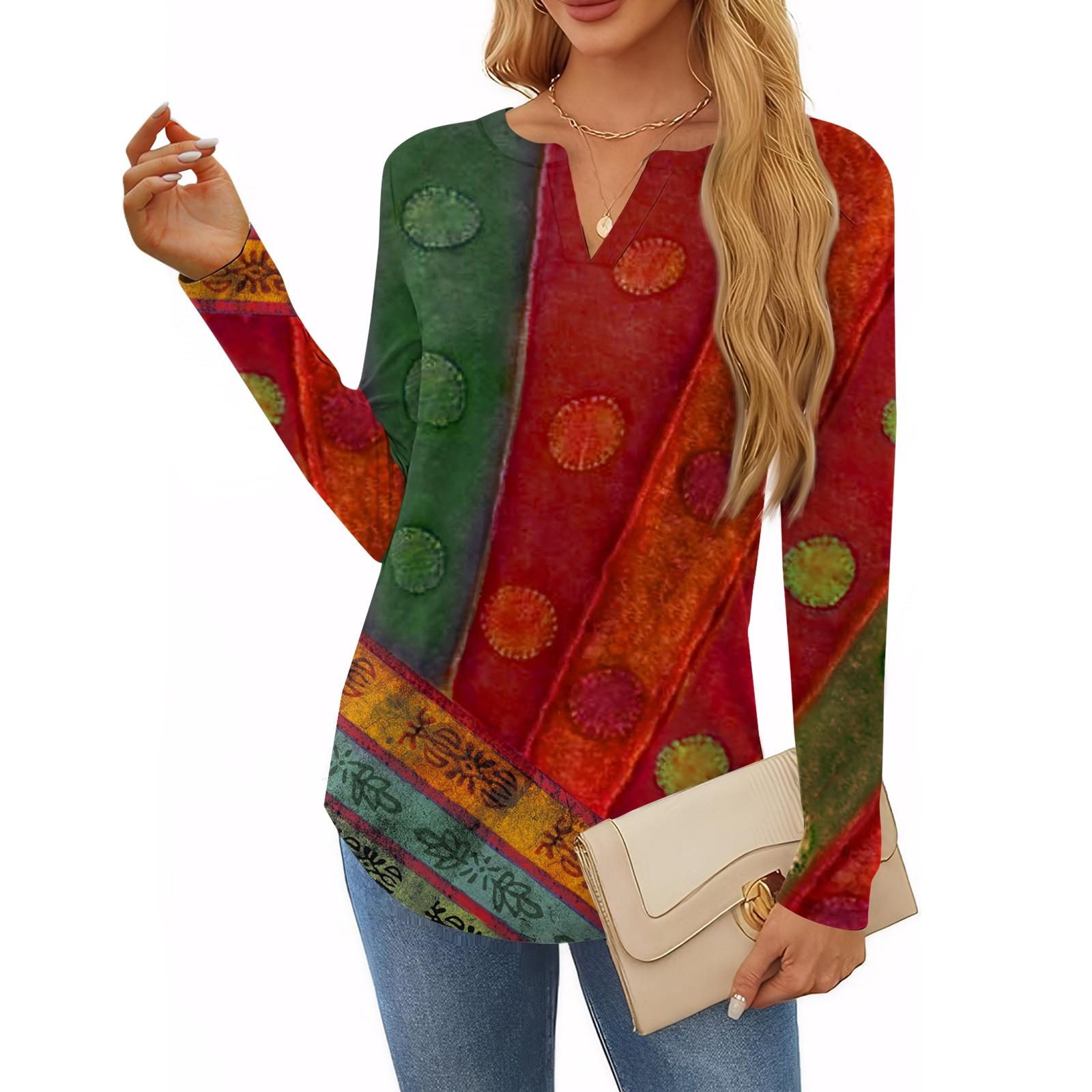 Женская футболка с принтом, длинный рукав, повседневная, выходного дня, модная, базовая, с V-образным вырезом, обычная, топ S красный
Женская футболка с принтом, длинный рукав, повседневная, выходного дня, модная, базовая, с V-образным вырезом, обычная, топ S красный