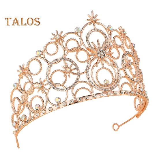 Женская корона-повязка на голову, сверкающие стразы, инкрустированный обруч для волос, удобная посадка, головной убор, украшения для волос, аксессуары розового золота
Женская корона-повязка на голову, сверкающие стразы, инкрустированный обруч для волос, удобная посадка, головной убор, украшения для волос, аксессуары розового золота