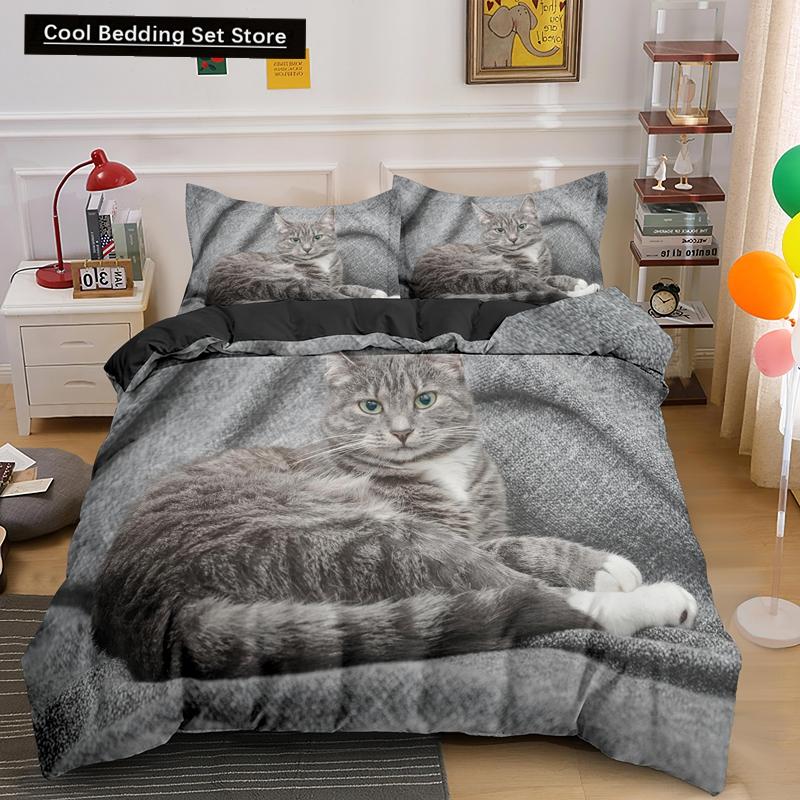 Супер милый комплект постельного белья для детей с котятами Kawaii Girl Quilt Cove King Queen Size Cat Animal 2/3 шт. полиэстеровый пододеяльник (Нет листа) US King(264x228cm)
Супер милый комплект постельного белья для детей с котятами Kawaii Girl Quilt Cove King Queen Size Cat Animal 2/3 шт. полиэстеровый пододеяльник (Нет листа) US King(264x228cm)