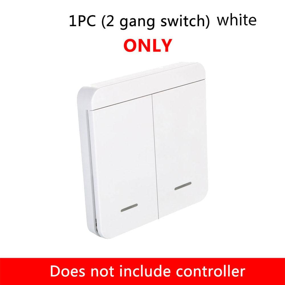 Wireless Light Wall Switch Relay Receiver RF 433Mhz 1/2/3Gang Panel Switch Remote Control Interruptor for LED Lamp 10A 110V 220V
Wireless Light Wall Switch Relay Receiver RF 433Mhz 1/2/3Gang Panel Switch Remote Control Interruptor for LED Lamp 10A 110V 220V