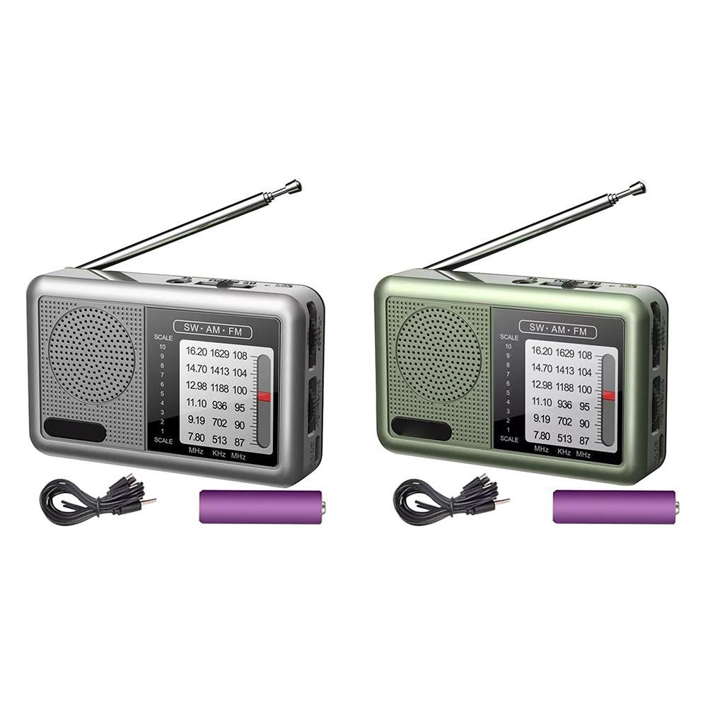 Mini FM Radio Battery Operated Full Band Receiver Rechargeable Broadcast Radio 360 Degree Rotating Antenna for Indoor Outdoor зелёный
Mini FM Radio Battery Operated Full Band Receiver Rechargeable Broadcast Radio 360 Degree Rotating Antenna for Indoor Outdoor зелёный