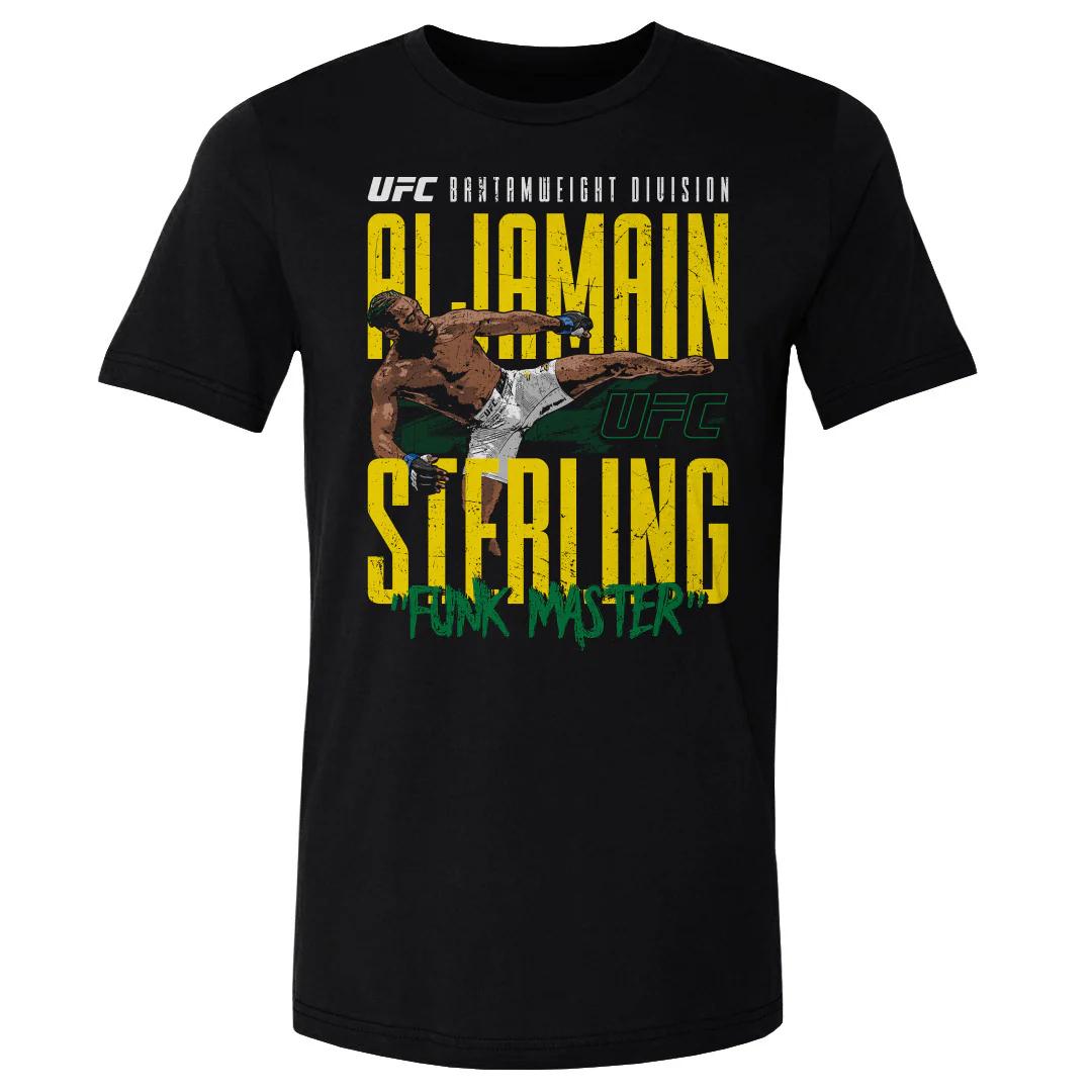 2026 Summer UFC Aljamain Sterling Fighting Graphic Tshirt Women Sports Cotton Short Sleeve Loose Leisure Fitness Shirt Unisex 4XL
2026 Summer UFC Aljamain Sterling Fighting Graphic Tshirt Women Sports Cotton Short Sleeve Loose Leisure Fitness Shirt Unisex 4XL