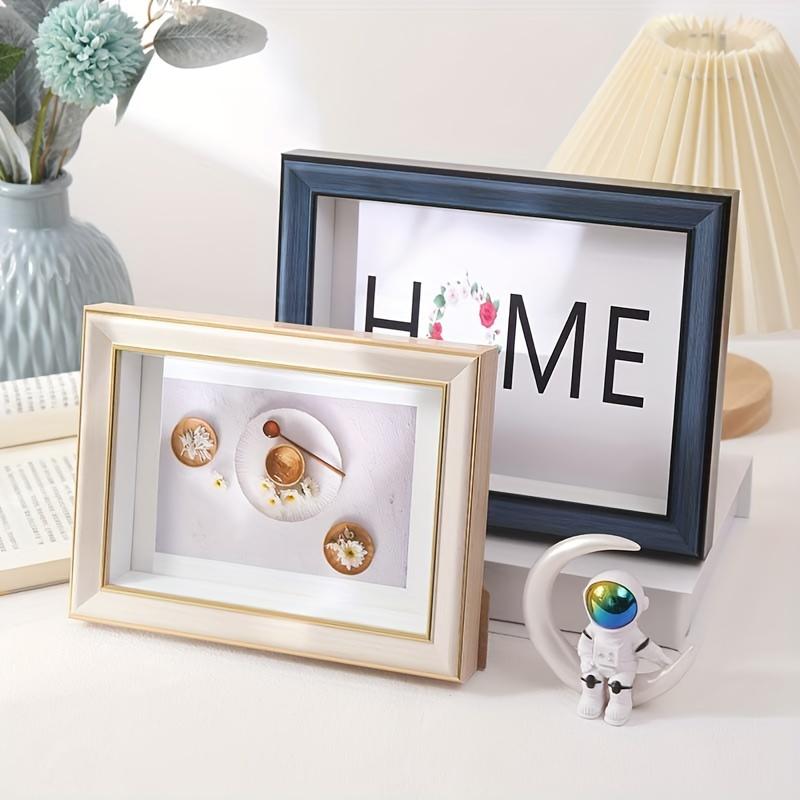 1pc Nordic Simple Creative Photo Frame, Table, 6-inch Photo Wall Frame, Studio Three-dimensional Hollow Photo Frame синій
1pc Nordic Simple Creative Photo Frame, Table, 6-inch Photo Wall Frame, Studio Three-dimensional Hollow Photo Frame синій