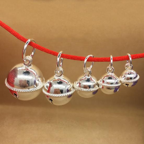 DIY Craft Sterling Bell Подвеска Браслет Ожерелье для ребенка Рождественский декор Джингл
DIY Craft Sterling Bell Подвеска Браслет Ожерелье для ребенка Рождественский декор Джингл