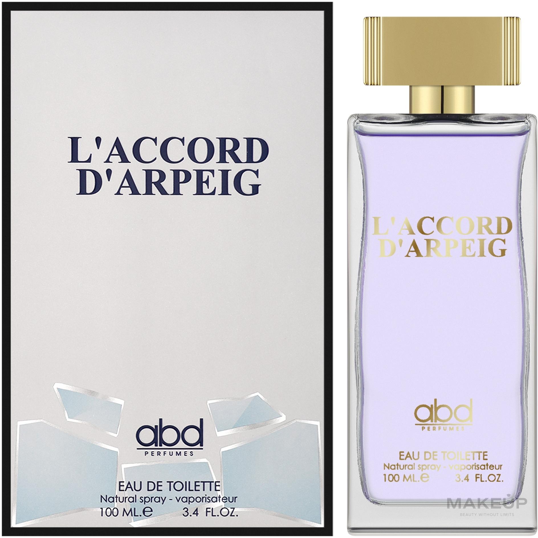 Туалетна вода L accord D arpeig 100 ml
Туалетна вода L accord D arpeig 100 ml