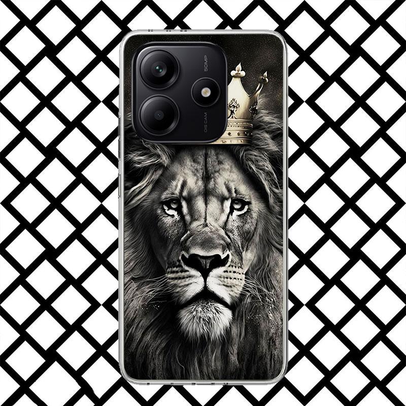 Lion Male Cub King Phone Case for Xiaomi Redmi Note 15 14 14S 13 12 12S 11 Pro Plus 11E 11T 11S 10S 5G Soft Cover Fundas Redmi N Redmi Note 14 Pro 5G
Lion Male Cub King Phone Case for Xiaomi Redmi Note 15 14 14S 13 12 12S 11 Pro Plus 11E 11T 11S 10S 5G Soft Cover Fundas Redmi N Redmi Note 14 Pro 5G