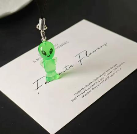 1/9pcs Luminous Alien Keychain Glow in The Dark for Phone Strap Backpack Bag Charms Funny Pendants for Women Men DIY Decoration 1pcs
1/9pcs Luminous Alien Keychain Glow in The Dark for Phone Strap Backpack Bag Charms Funny Pendants for Women Men DIY Decoration 1pcs