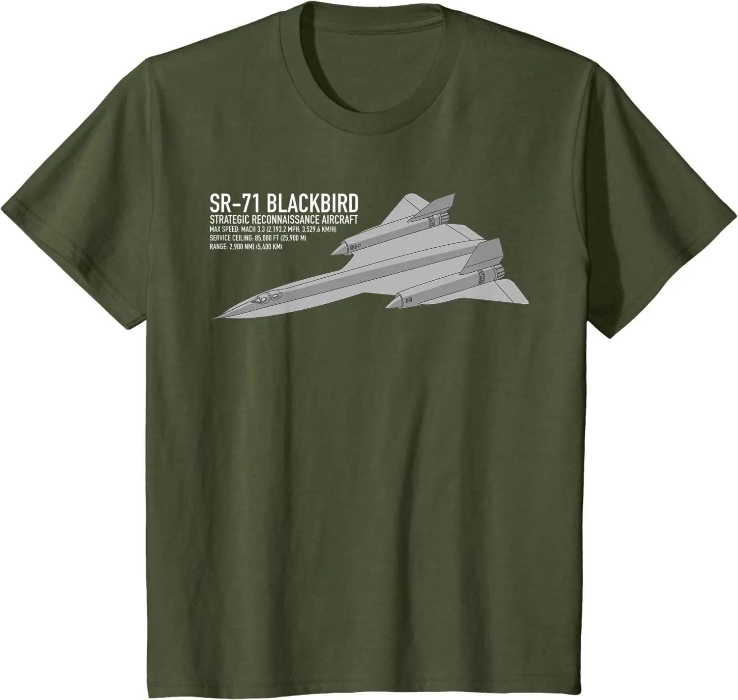 SR-71 Blackbird Fastest Plane Facts Gift T-Shirt 100% Cotton O-Neck Summer Short Sleeve Casual Mens T-shirt Size S-3XL 4XL
SR-71 Blackbird Fastest Plane Facts Gift T-Shirt 100% Cotton O-Neck Summer Short Sleeve Casual Mens T-shirt Size S-3XL 4XL