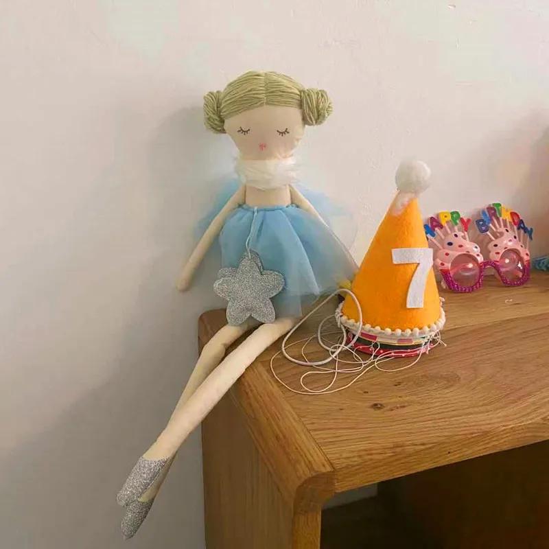 Angel Stuffed Doll Soft Elegant Fairy Plush Doll Toy For Little Girls Cute Dressed Ballerina Room Decor Princess Birthday Gift
Angel Stuffed Doll Soft Elegant Fairy Plush Doll Toy For Little Girls Cute Dressed Ballerina Room Decor Princess Birthday Gift