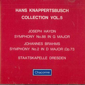 CD STAATSKAPELLE DRESDEN - Hans Knappertsbusch Collection Vol. CHCD1008 CHACONNE 2004 Japan Classical Used
CD STAATSKAPELLE DRESDEN - Hans Knappertsbusch Collection Vol. CHCD1008 CHACONNE 2004 Japan Classical Used