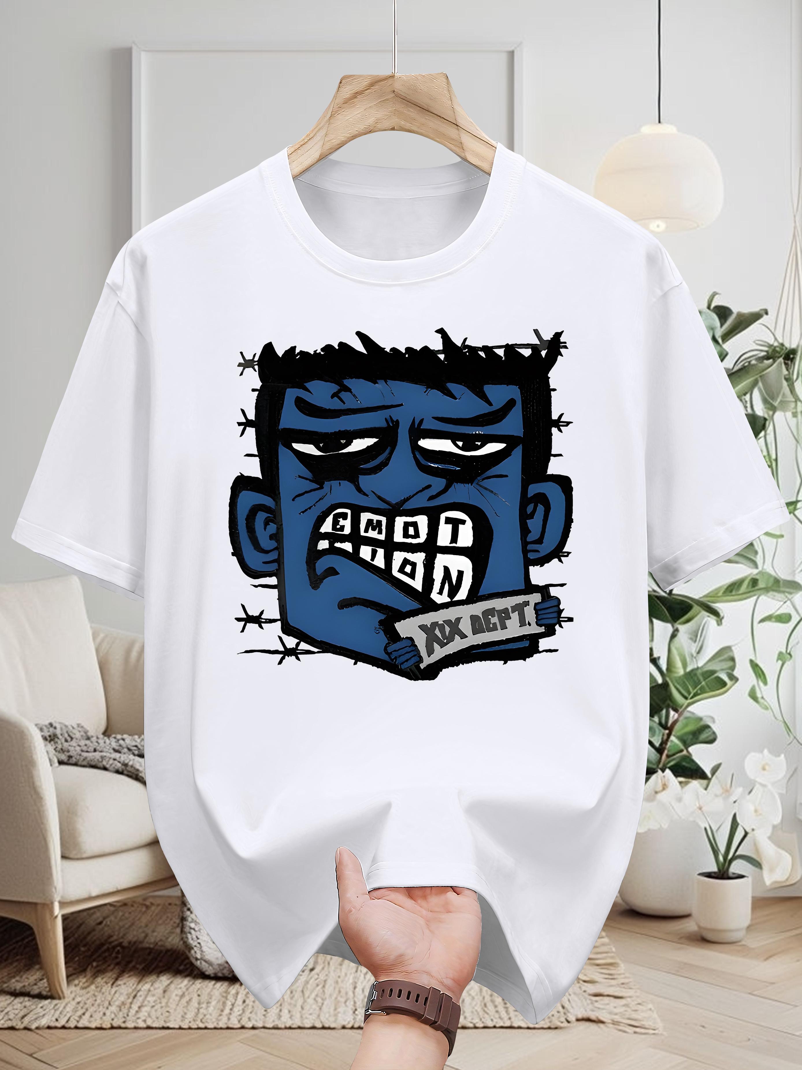 Soft & Breathable 100% Cotton Graphic Tee - Stylish Summer Casual Round-Neck T-shirt with Unique SHUT UP! Print Design S
Soft & Breathable 100% Cotton Graphic Tee - Stylish Summer Casual Round-Neck T-shirt with Unique SHUT UP! Print Design S