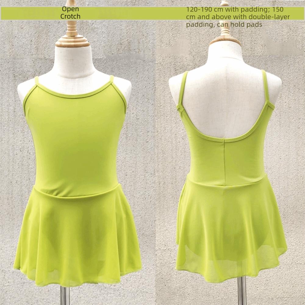 Sleeveless Girls Ballet Leotards with Skirt Dance Performance Costumes Ballerina Tutu Dress Kids 110CM зелений
Sleeveless Girls Ballet Leotards with Skirt Dance Performance Costumes Ballerina Tutu Dress Kids 110CM зелений