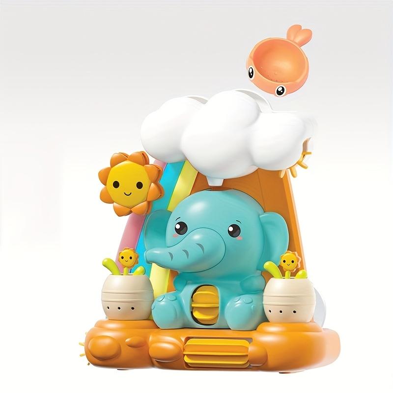 Elephant Water Wheel Toy ,Interactive Bath Time Fun with Elephant, Clouds ,Flowers, Durable ABS Material, Vibrant Colors for Youngsters, Bath Time Fun Elephant Shower Park
Elephant Water Wheel Toy ,Interactive Bath Time Fun with Elephant, Clouds ,Flowers, Durable ABS Material, Vibrant Colors for Youngsters, Bath Time Fun Elephant Shower Park