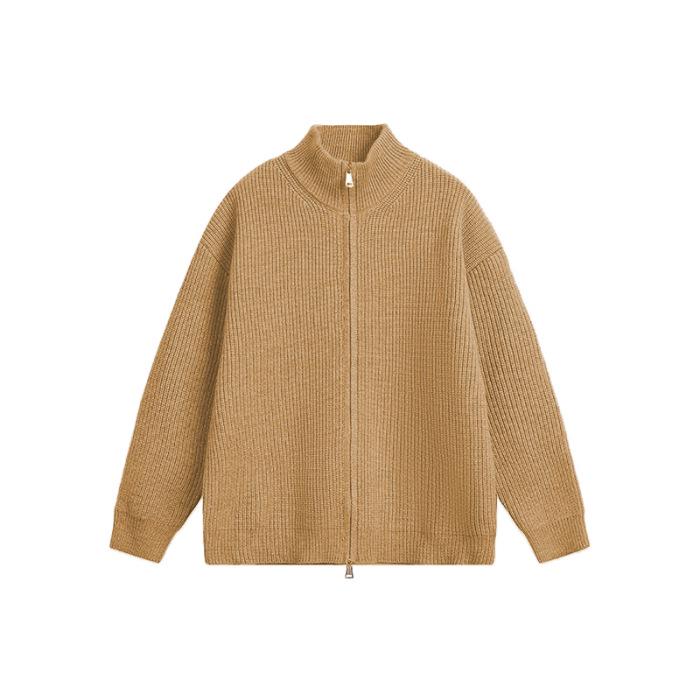 Men s Versatile Stand Collar Zipper Cardigan - Slim Fit Knit Sweater for Autumn/Winter M
Men s Versatile Stand Collar Zipper Cardigan - Slim Fit Knit Sweater for Autumn/Winter M