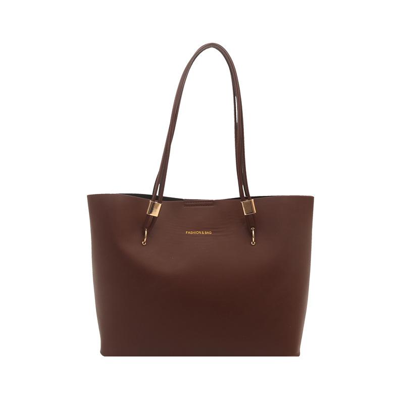 Large capacity shoulder bag, simple and versatile commuter bag, tote bag, fashionable bridal bag, underarm bag, retro women s bag.
Large capacity shoulder bag, simple and versatile commuter bag, tote bag, fashionable bridal bag, underarm bag, retro women s bag.
