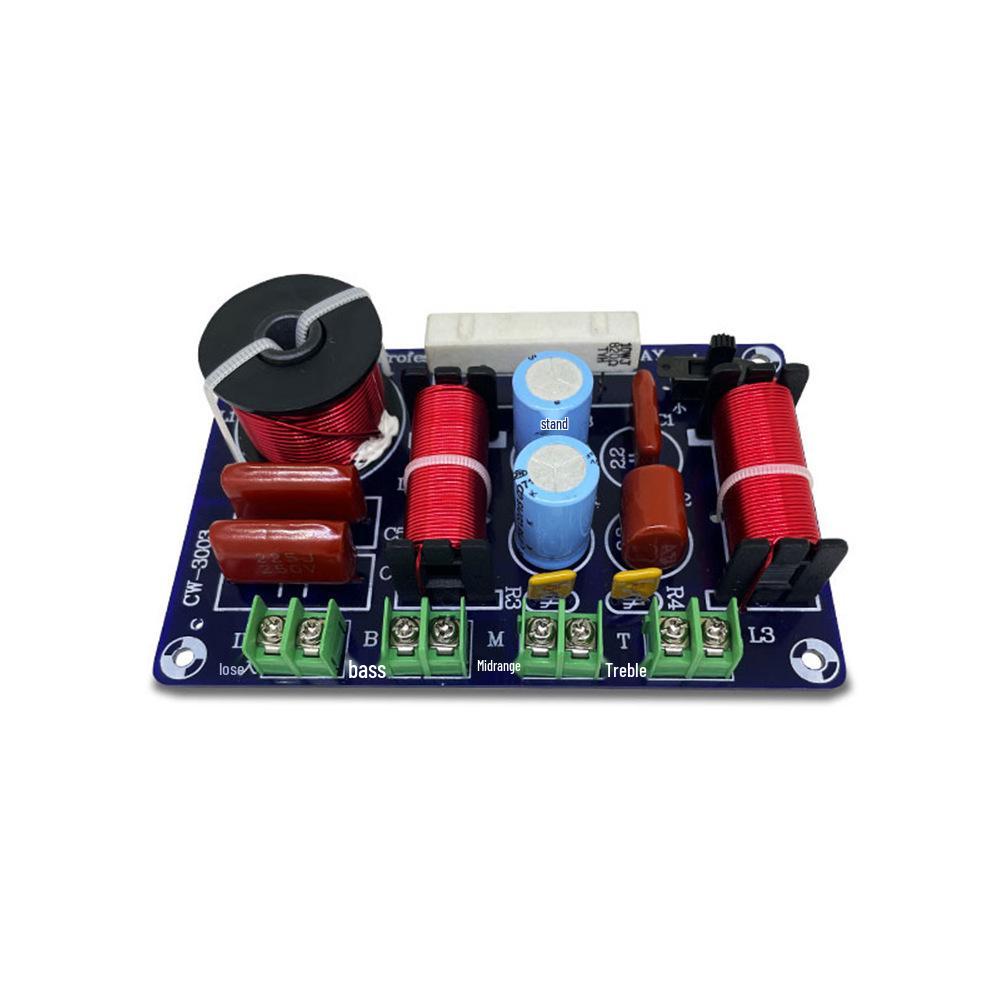 250W Three-Way Audiophile Grade Hi-Fi Home Theater Speaker Crossover
250W Three-Way Audiophile Grade Hi-Fi Home Theater Speaker Crossover