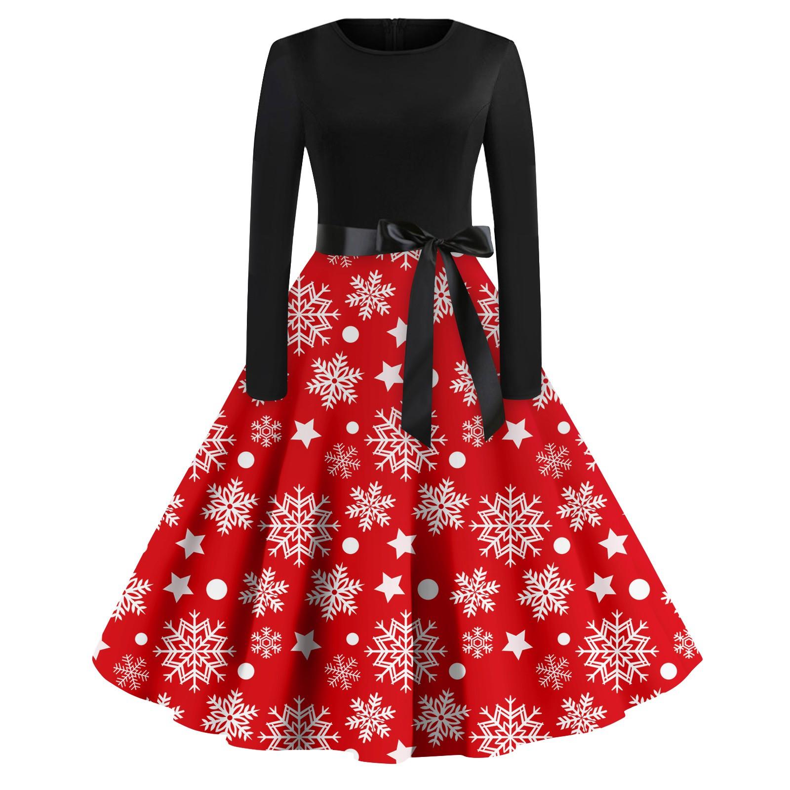 Женское повседневное и модное платье с длинными рукавами и R-образным вырезом с принтом снежинок XXXXXL киноварь
Женское повседневное и модное платье с длинными рукавами и R-образным вырезом с принтом снежинок XXXXXL киноварь