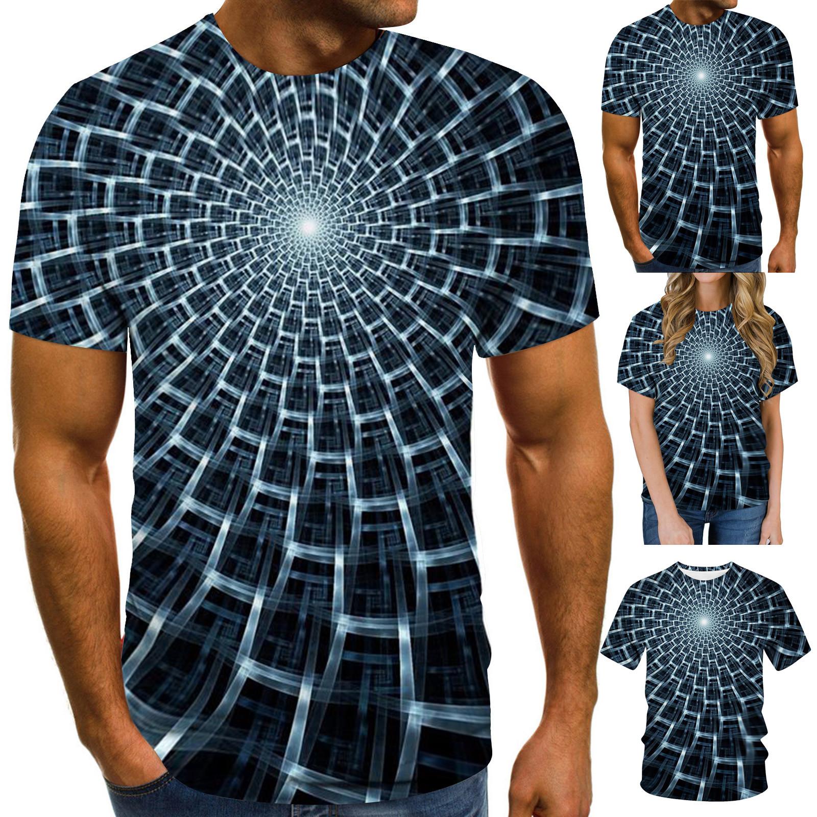 Men Women Spring Summer Casual Slim 3D Printed Short Sleeve T Shirt Top Blouse L чорний
Men Women Spring Summer Casual Slim 3D Printed Short Sleeve T Shirt Top Blouse L чорний