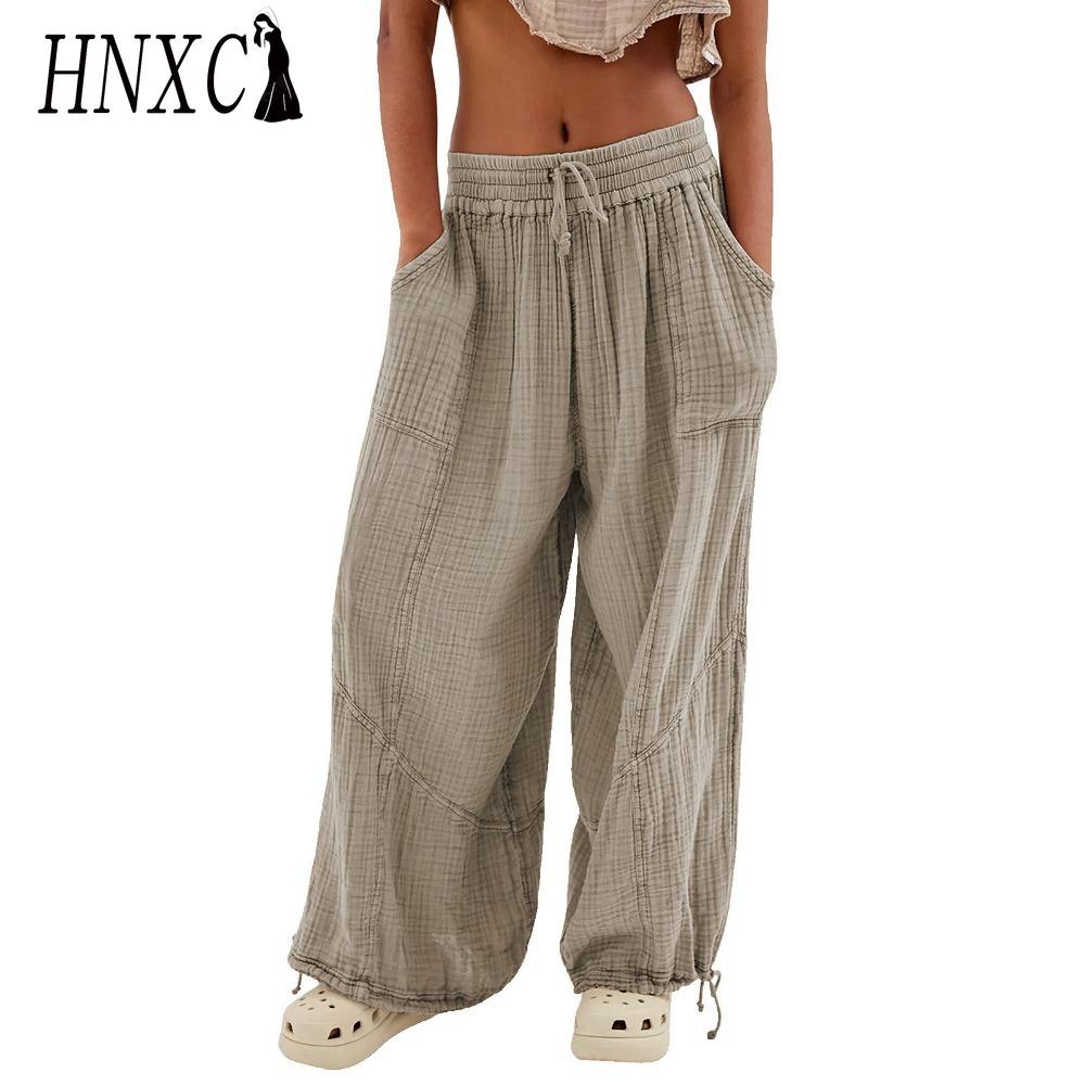 HNXC 8 Кольорові Жіночі Штани з Високою Еластичною Талією, Широкі Штанини, Вільні Штани, Глибокий Жилет, Плісе, Кишені на Щиколотках, Однотонні, М які Жіночі Повсякденні Штани XL сірий
HNXC 8 Кольорові Жіночі Штани з Високою Еластичною Талією, Широкі Штанини, Вільні Штани, Глибокий Жилет, Плісе, Кишені на Щиколотках, Однотонні, М які Жіночі Повсякденні Штани XL сірий