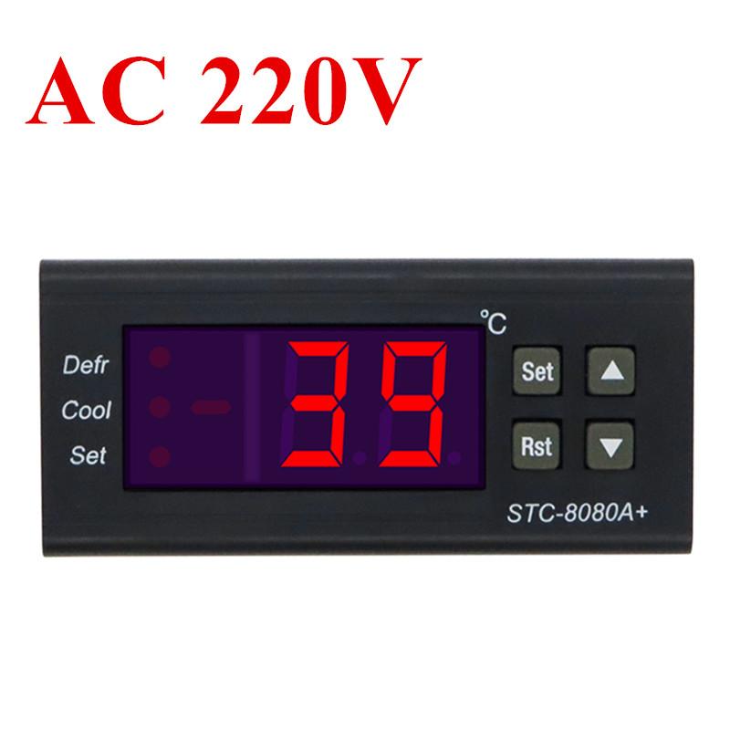 STC-8080A+ Temperature Controller Microcomputer Digital Refrigerator Thermostat Automatic Defrost Temp Control Alarm Function
STC-8080A+ Temperature Controller Microcomputer Digital Refrigerator Thermostat Automatic Defrost Temp Control Alarm Function
