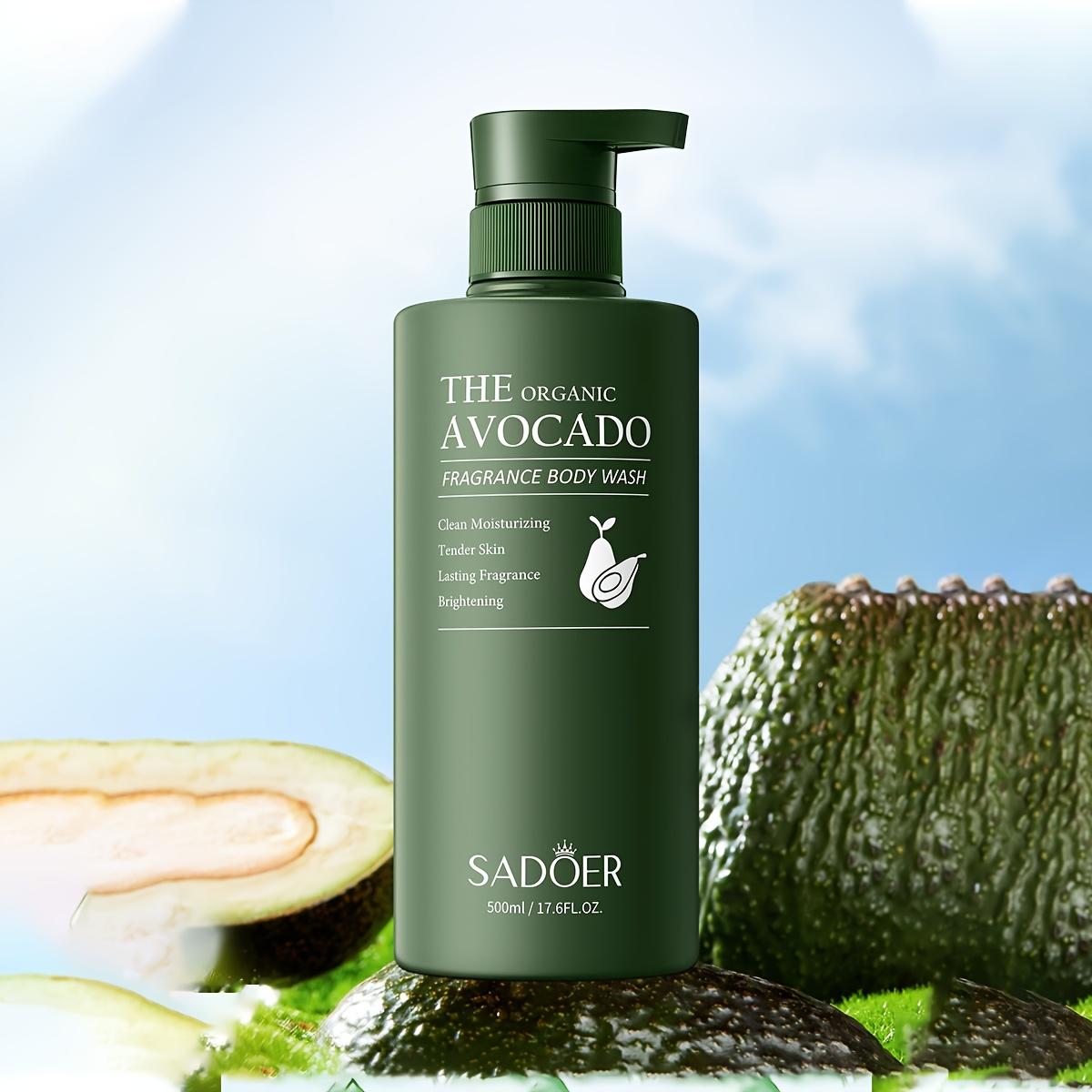 Увлажняющий гель для душа с авокадо для мягкой кожи, освежающий аромат, средство для мытья тела с натуральными ингредиентами 500ml
Увлажняющий гель для душа с авокадо для мягкой кожи, освежающий аромат, средство для мытья тела с натуральными ингредиентами 500ml