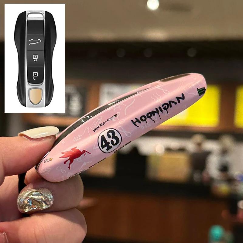 Interior Mouldings For Porsche Cayenne Mancan Panamera 911 718 Boxster Cayman Taycan Car Key Case ABS Graffiti Cherry Powder She
Interior Mouldings For Porsche Cayenne Mancan Panamera 911 718 Boxster Cayman Taycan Car Key Case ABS Graffiti Cherry Powder She