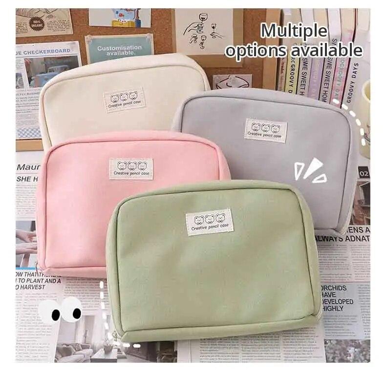 1 шт. Большой вместительный пенал, симпатичные пеналы для студентов, большая сумка для ручек, коробка для хранения, пенал для ручек, подарочная школьная канцелярская дорожная сумка random color,1pc
1 шт. Большой вместительный пенал, симпатичные пеналы для студентов, большая сумка для ручек, коробка для хранения, пенал для ручек, подарочная школьная канцелярская дорожная сумка random color,1pc
