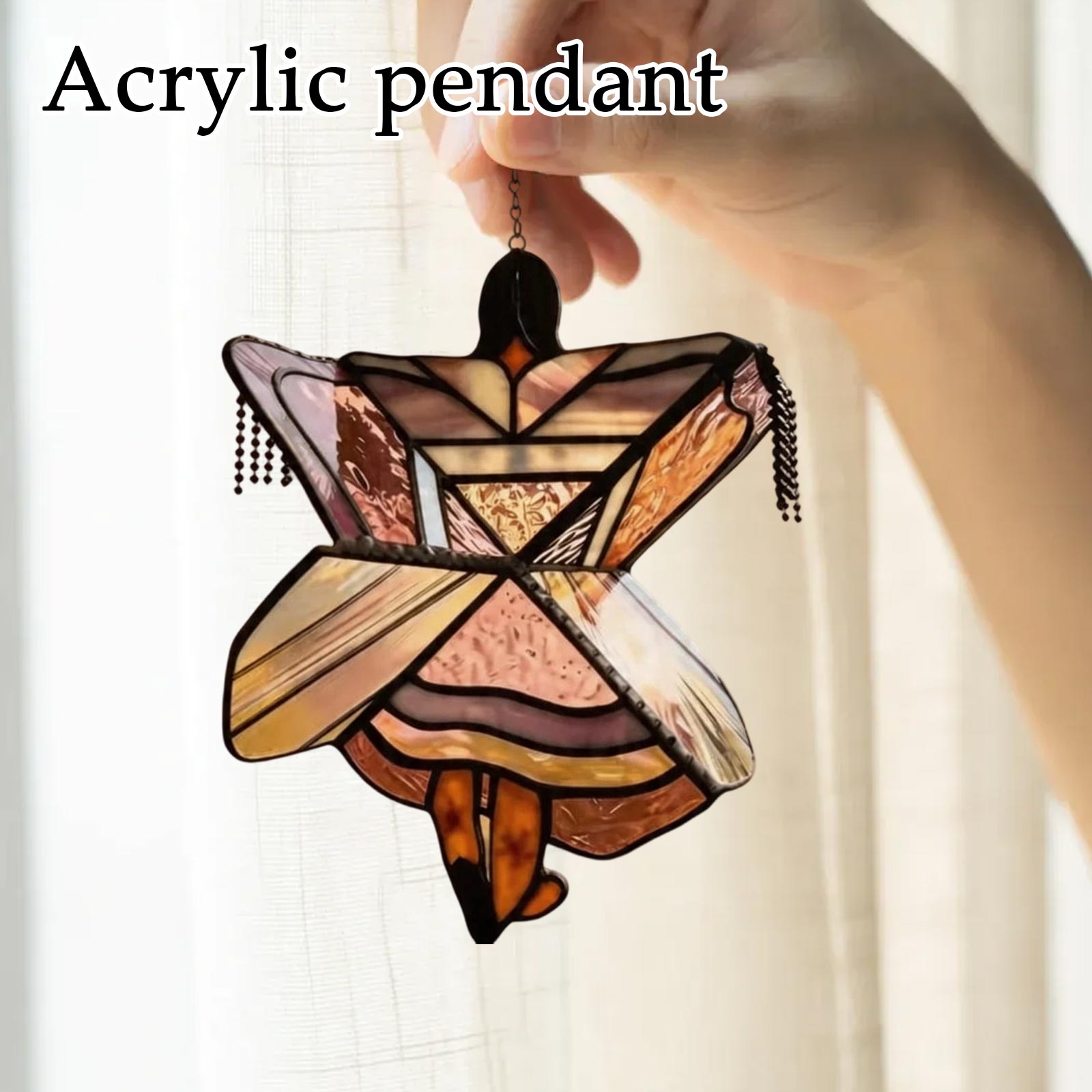 2D Acrylic Spinning Ballet Dancer Ornament Hanging Decoration with Chain for Indoor Display and Art Collection One Size жовтий
2D Acrylic Spinning Ballet Dancer Ornament Hanging Decoration with Chain for Indoor Display and Art Collection One Size жовтий