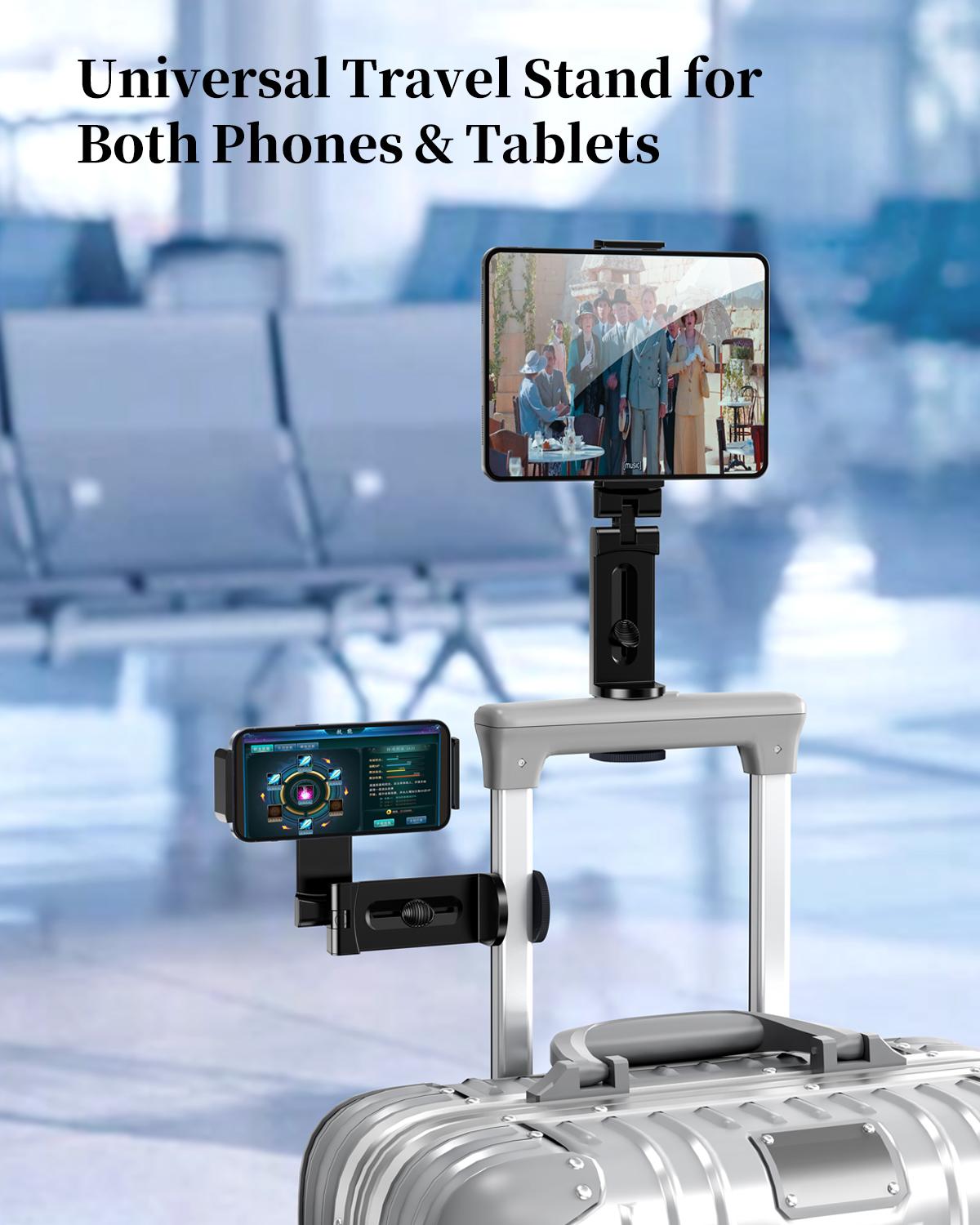 Eary Airplane Travel Essentials Phone Holder Universal Handsfree Phone Mount Stand for Flying Desk with 360°Rotation Pocket Size
Eary Airplane Travel Essentials Phone Holder Universal Handsfree Phone Mount Stand for Flying Desk with 360°Rotation Pocket Size