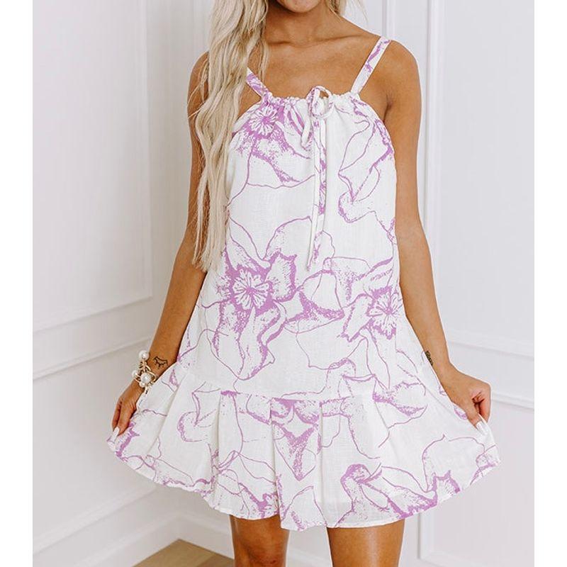 Экспорт Однолямочный Модный Летний Новинка Изысканный Принт Слим А-силуэт Сексуальный Сексуальный Маленький Комбинезон Юбка Purple White L
Экспорт Однолямочный Модный Летний Новинка Изысканный Принт Слим А-силуэт Сексуальный Сексуальный Маленький Комбинезон Юбка Purple White L