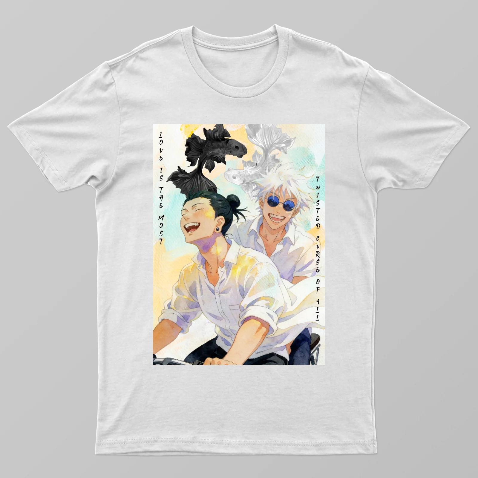 Anime Jujutsu Kaisen Satoru Gojo Suguru Geto Graphic TShirt Cotton Shirt Unisex Y2k Unisexs Clothing 2026 Summer New T Shirt 4XL
Anime Jujutsu Kaisen Satoru Gojo Suguru Geto Graphic TShirt Cotton Shirt Unisex Y2k Unisexs Clothing 2026 Summer New T Shirt 4XL