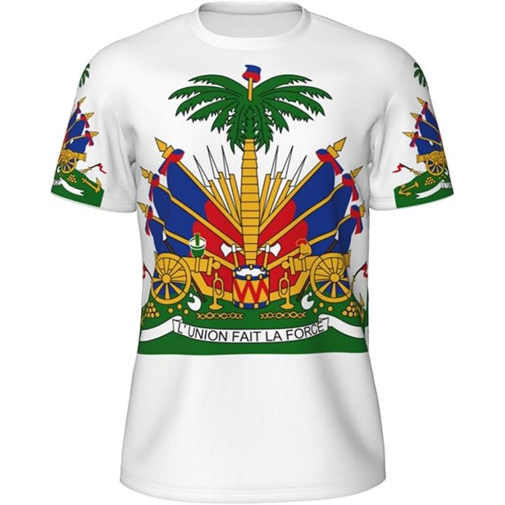 Men s Haitian Flag T-Shirt 3D Print Vintage Haiti Emblem Short Sleeve Summer Streetwear Y2K Tops Casual Oversized Tee S
Men s Haitian Flag T-Shirt 3D Print Vintage Haiti Emblem Short Sleeve Summer Streetwear Y2K Tops Casual Oversized Tee S