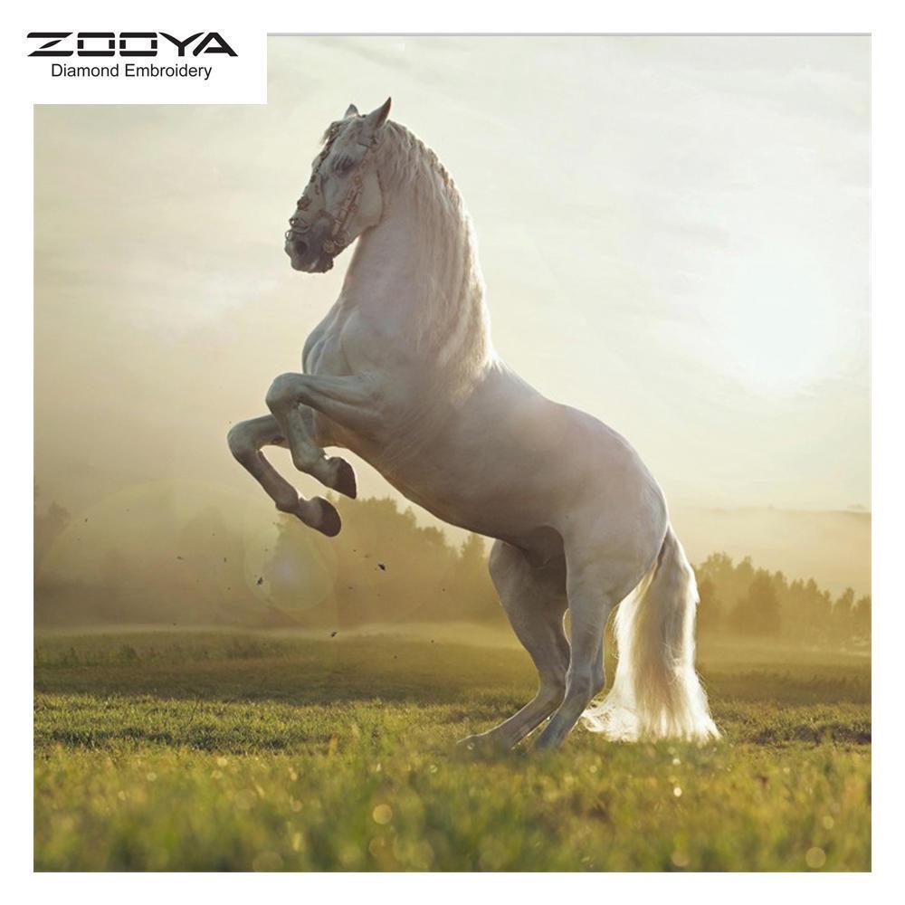 ZOOYA 3D Алмазная вышивка Картина Вышивка крестом Круглый горный хрусталь Картина Лошадь
ZOOYA 3D Алмазная вышивка Картина Вышивка крестом Круглый горный хрусталь Картина Лошадь