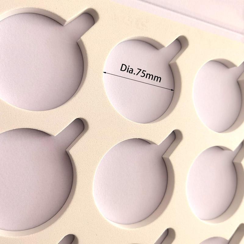 Eyewear lens display 12pcs Optical lens case sample box hold lens Dia.75mm 70mm
Eyewear lens display 12pcs Optical lens case sample box hold lens Dia.75mm 70mm