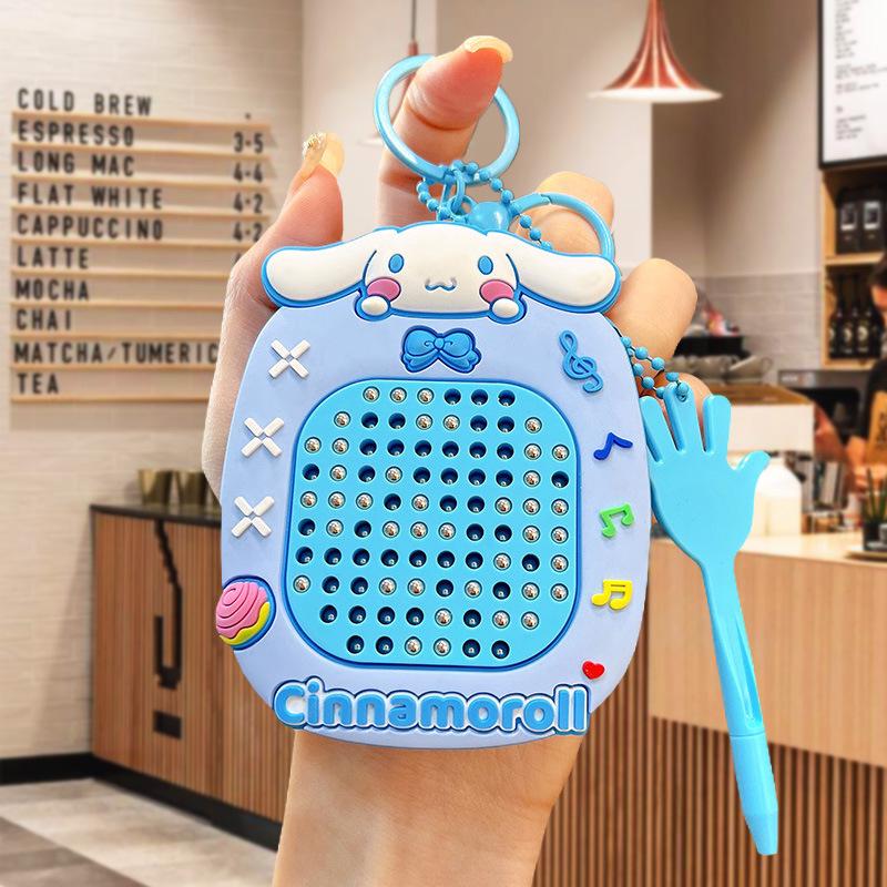 Magnetic Steel Ball Pen Keychain & Drawing Board with Beads for Kids
Magnetic Steel Ball Pen Keychain & Drawing Board with Beads for Kids