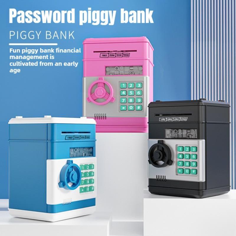 (No Battery) Children s Piggy Bank Can Be In and Out Multi-function Password Unlock Automatic Rolling Banknotes with Light Safe D
(No Battery) Children s Piggy Bank Can Be In and Out Multi-function Password Unlock Automatic Rolling Banknotes with Light Safe D